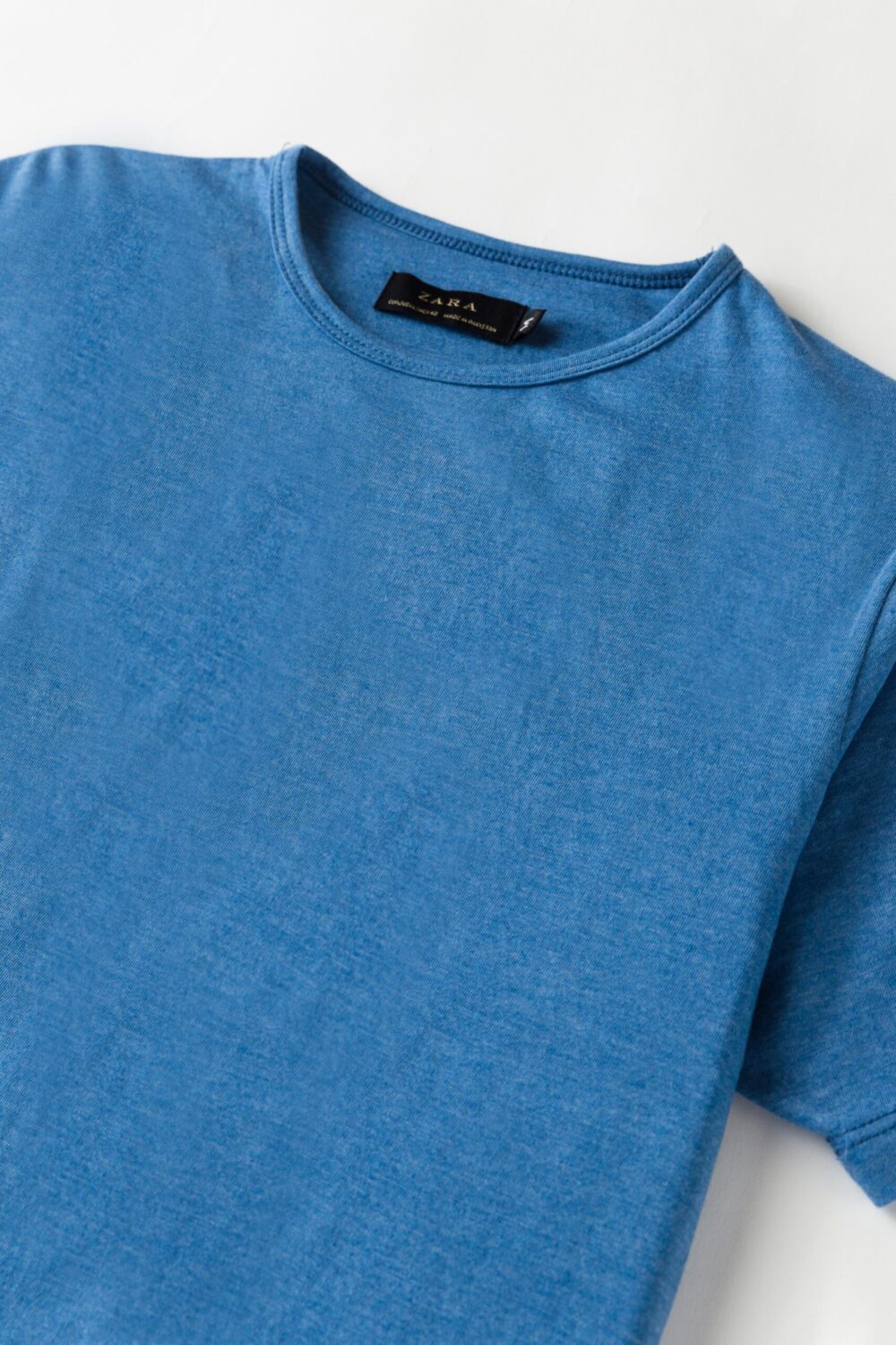 ZR Basic Cotton T Shirt – Aqua Blue