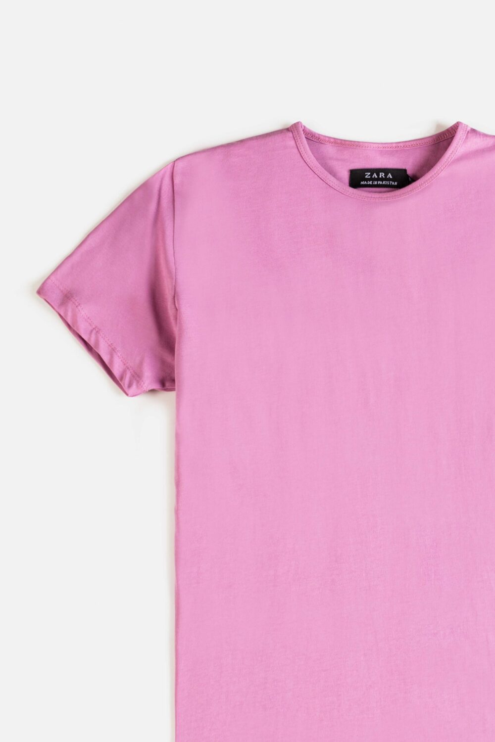 ZR Woman Cotton T Shirt – Rose Pink