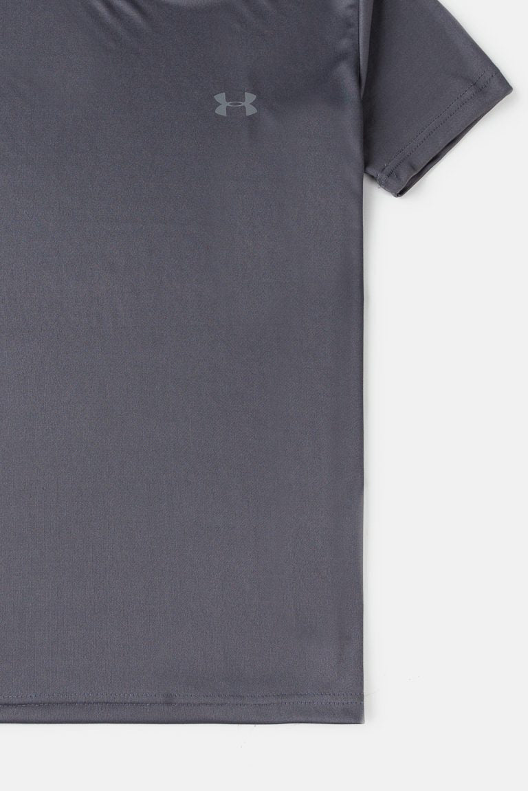 UA Imported Dri-FIT Plain T Shirt – Grey