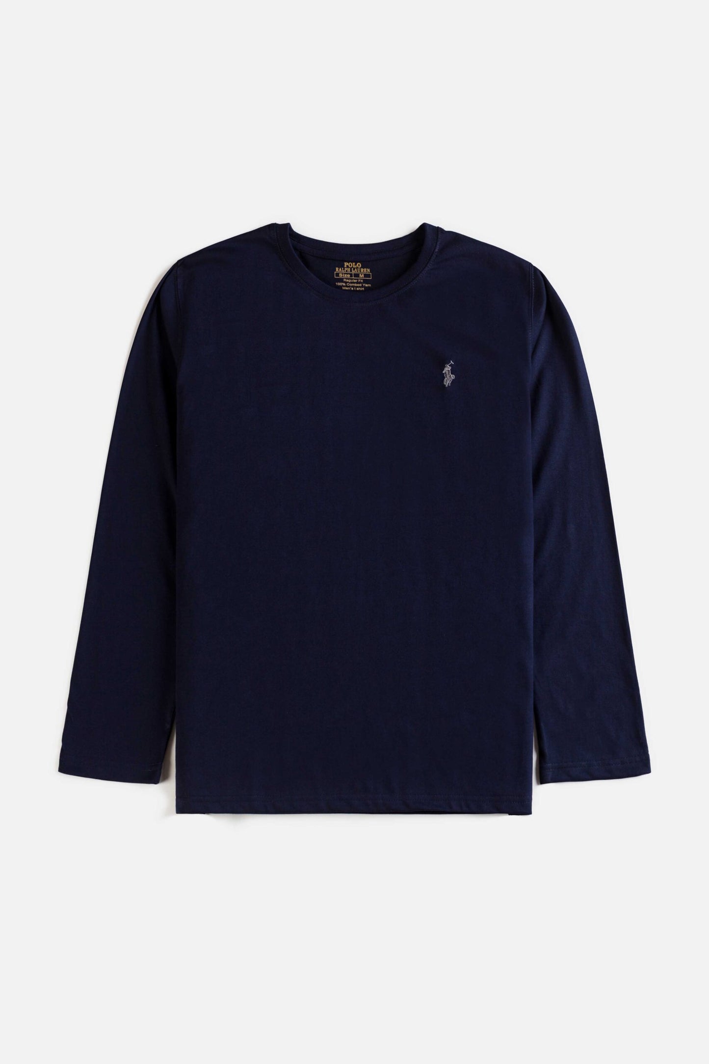 RL Premium Basic Full T Shirt -Navy Blue