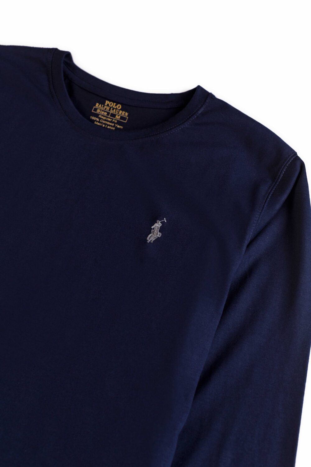 RL Premium Basic Full T Shirt -Navy Blue