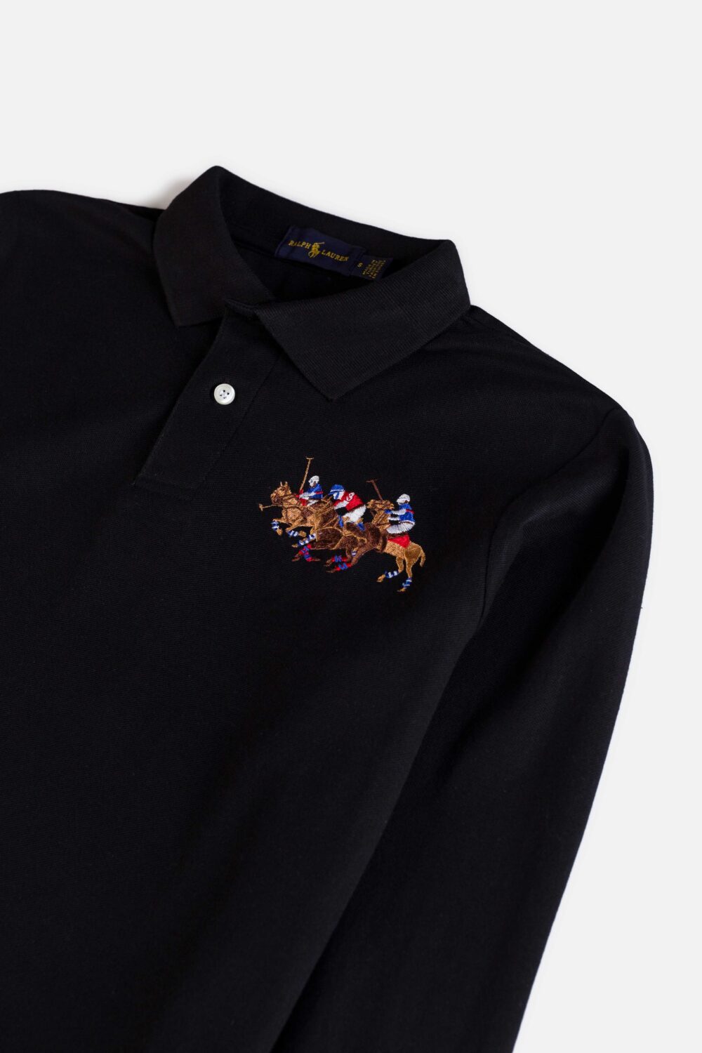 RL Premium Imported Full Polo – Black