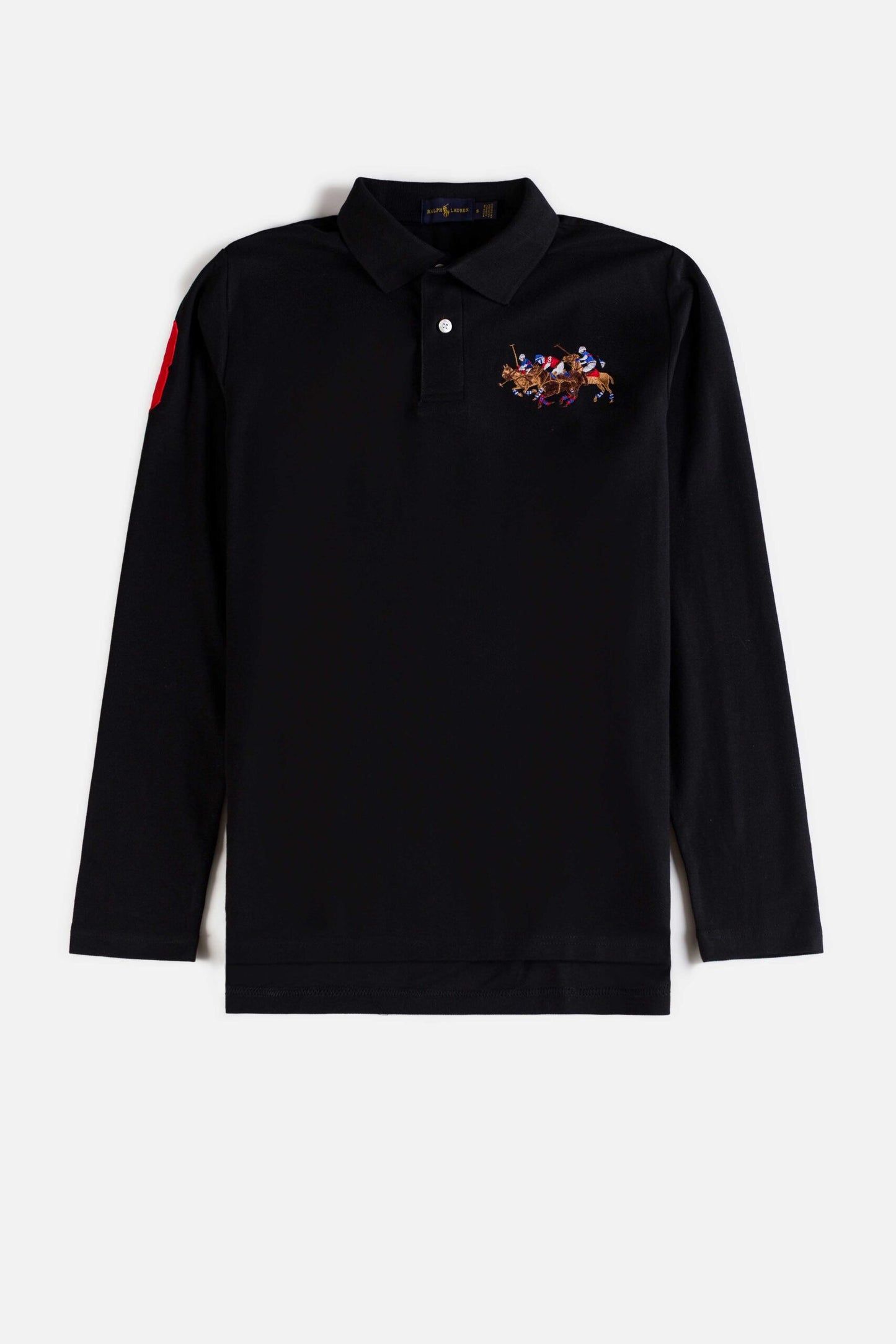 RL Premium Imported Full Polo – Black