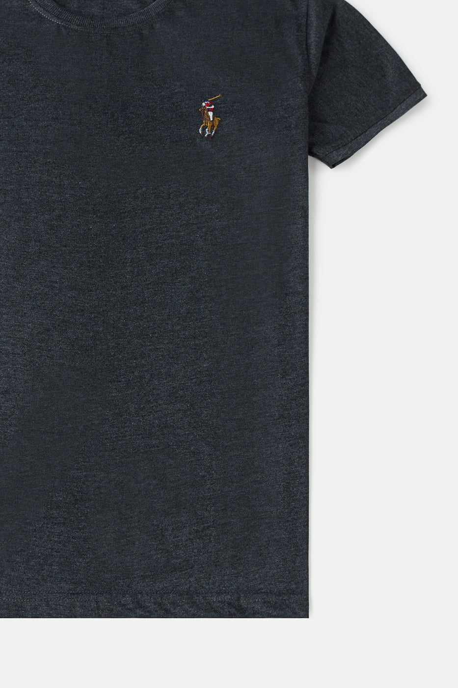 RL Multi Pony T Shirt – Charcoal