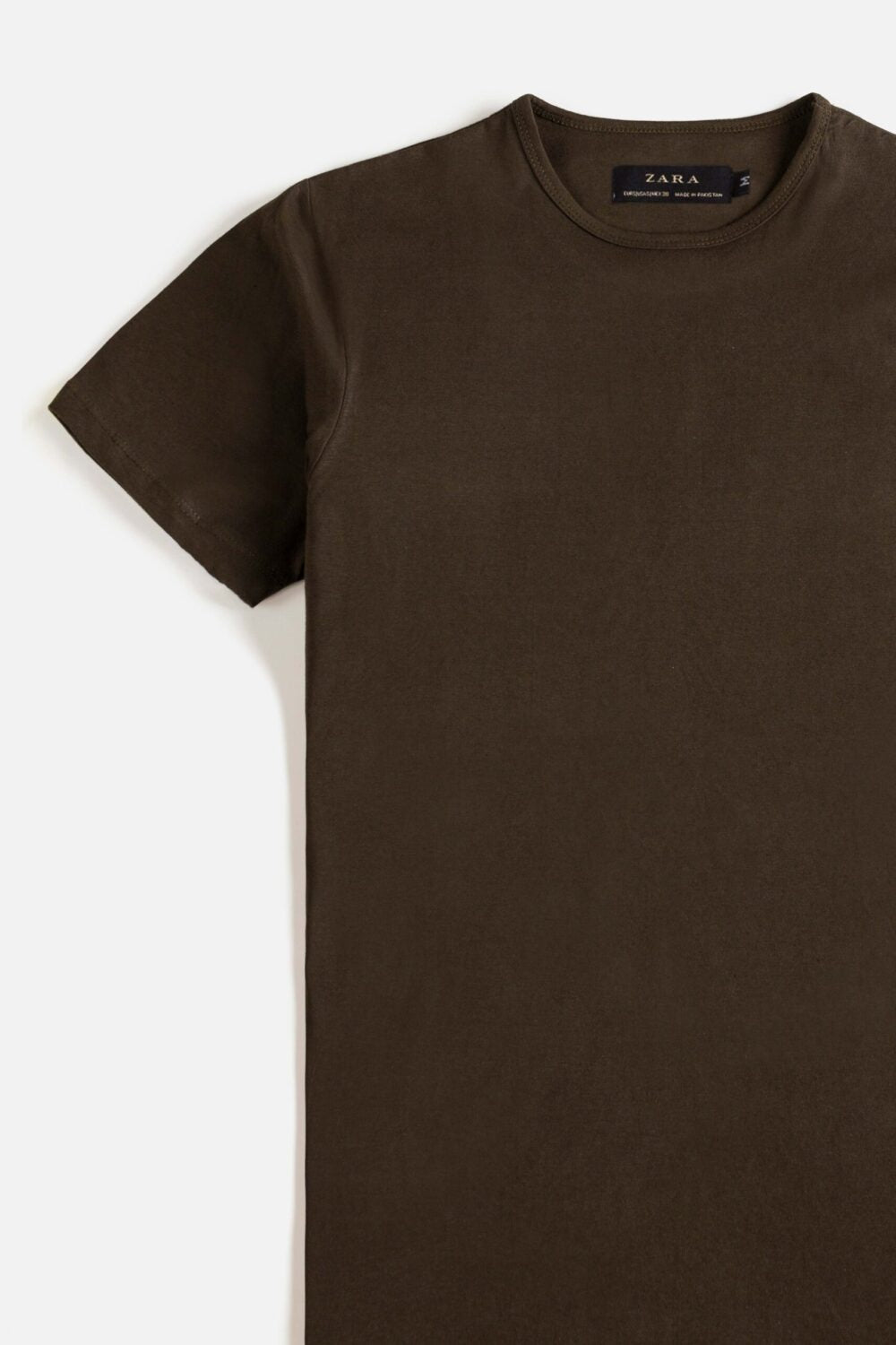 ZR Basic Cotton T Shirt – Army