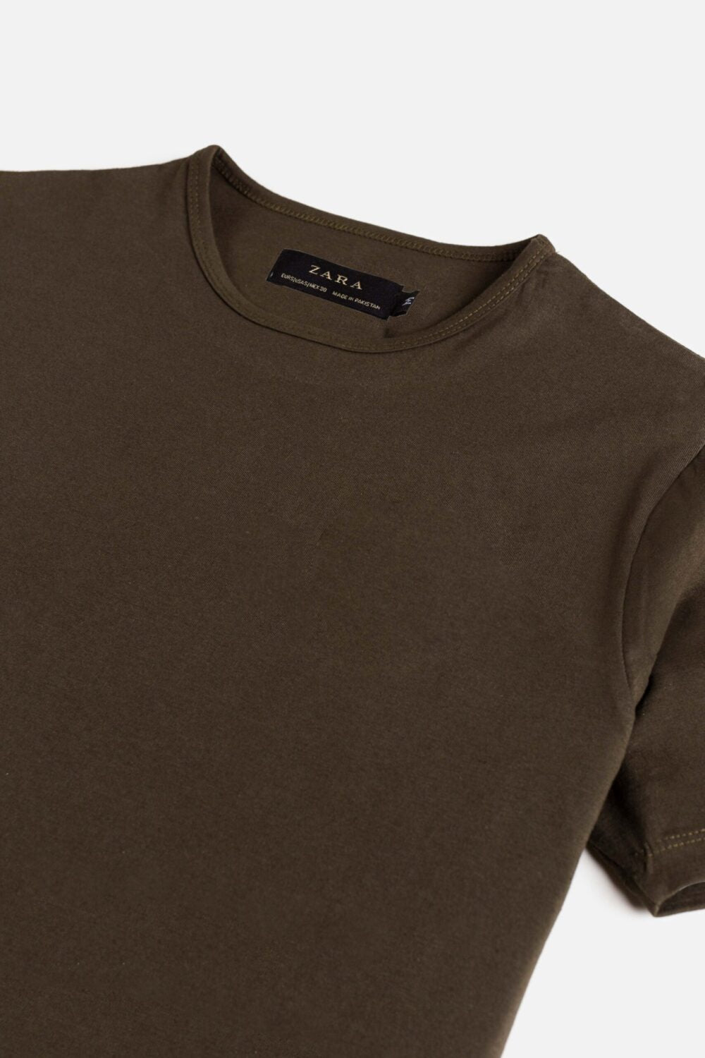 ZR Basic Cotton T Shirt – Army