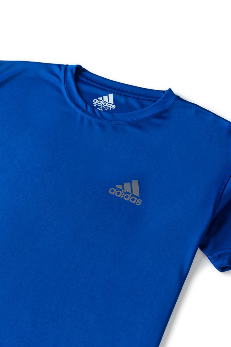 Adidas Premium Sports T Shirt – Royal Blue