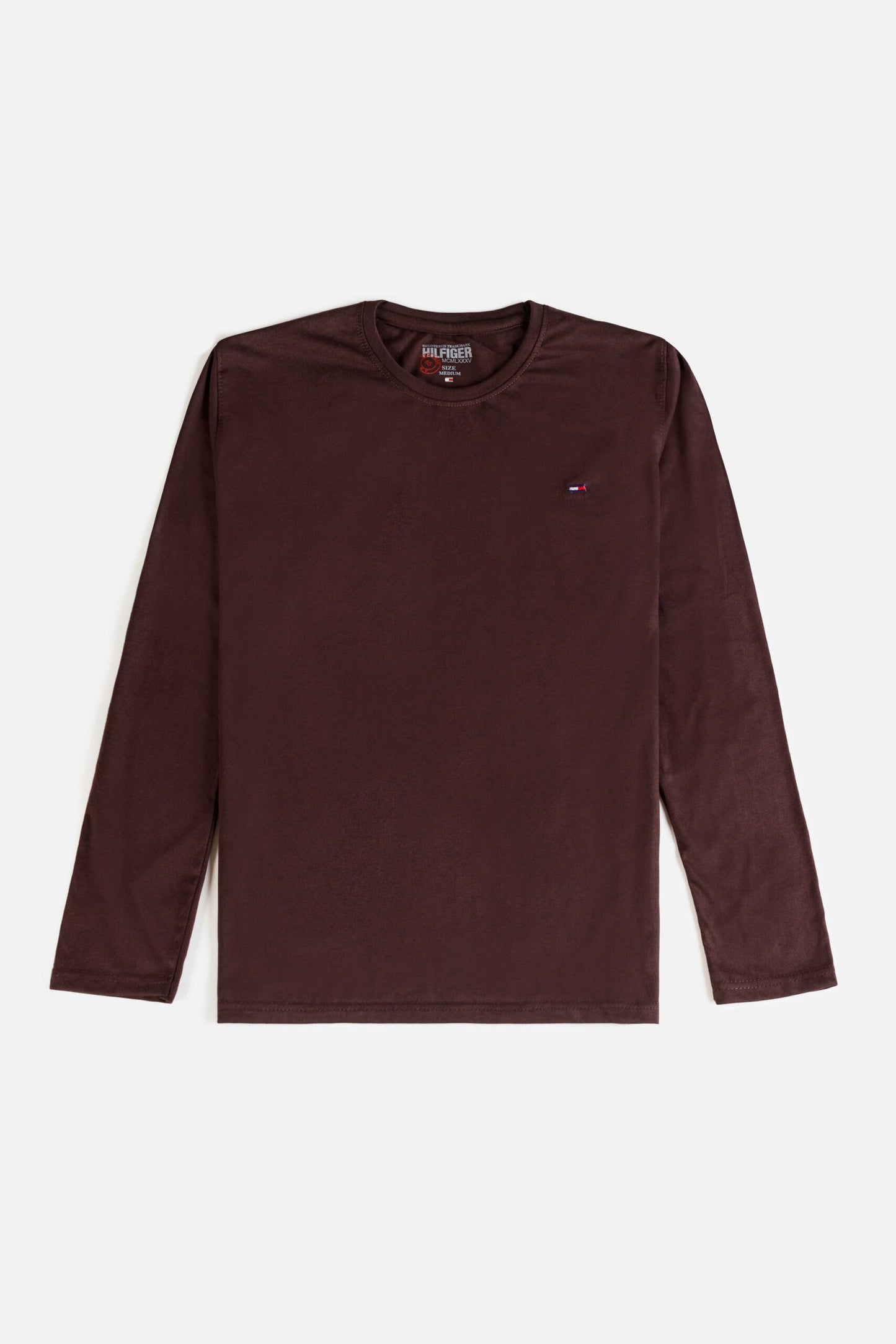 Tommy Cotton Full T Shirt – Brunette
