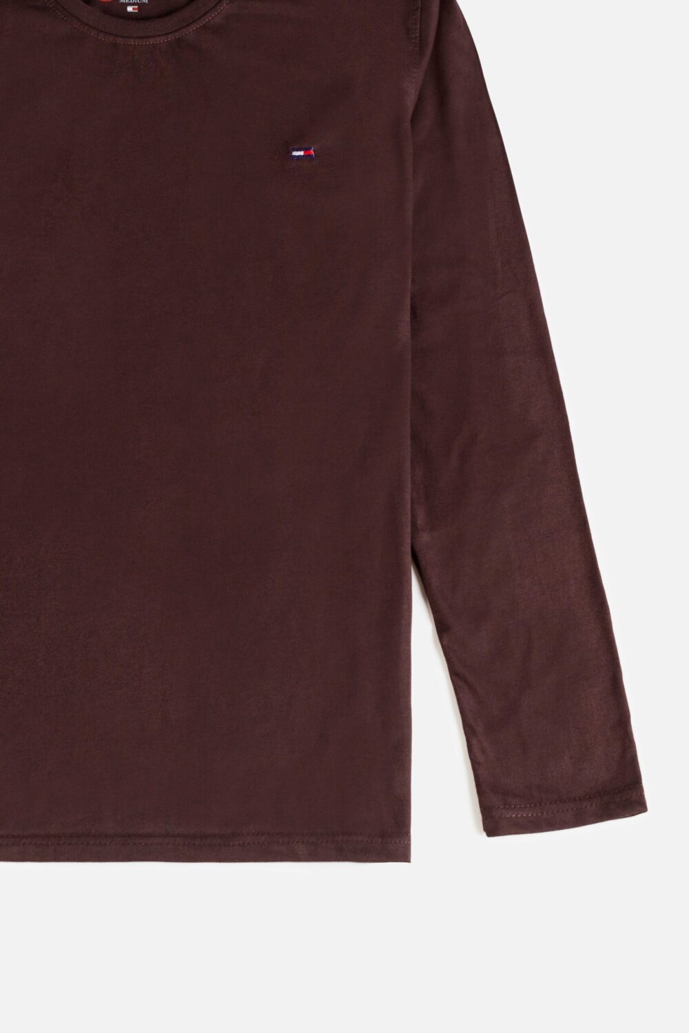 Tommy Cotton Full T Shirt – Brunette