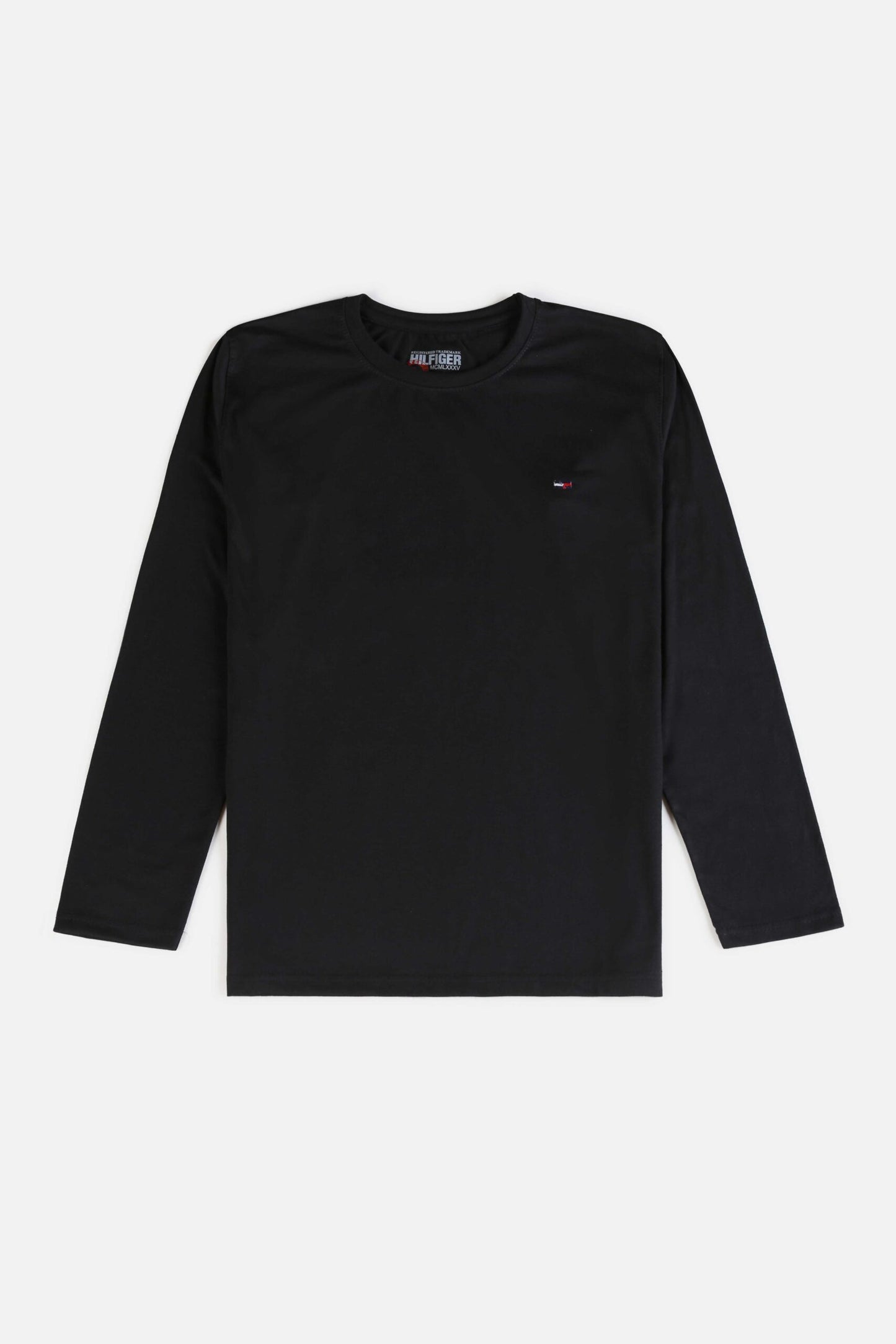 Tommy Cotton Full T Shirt – Black