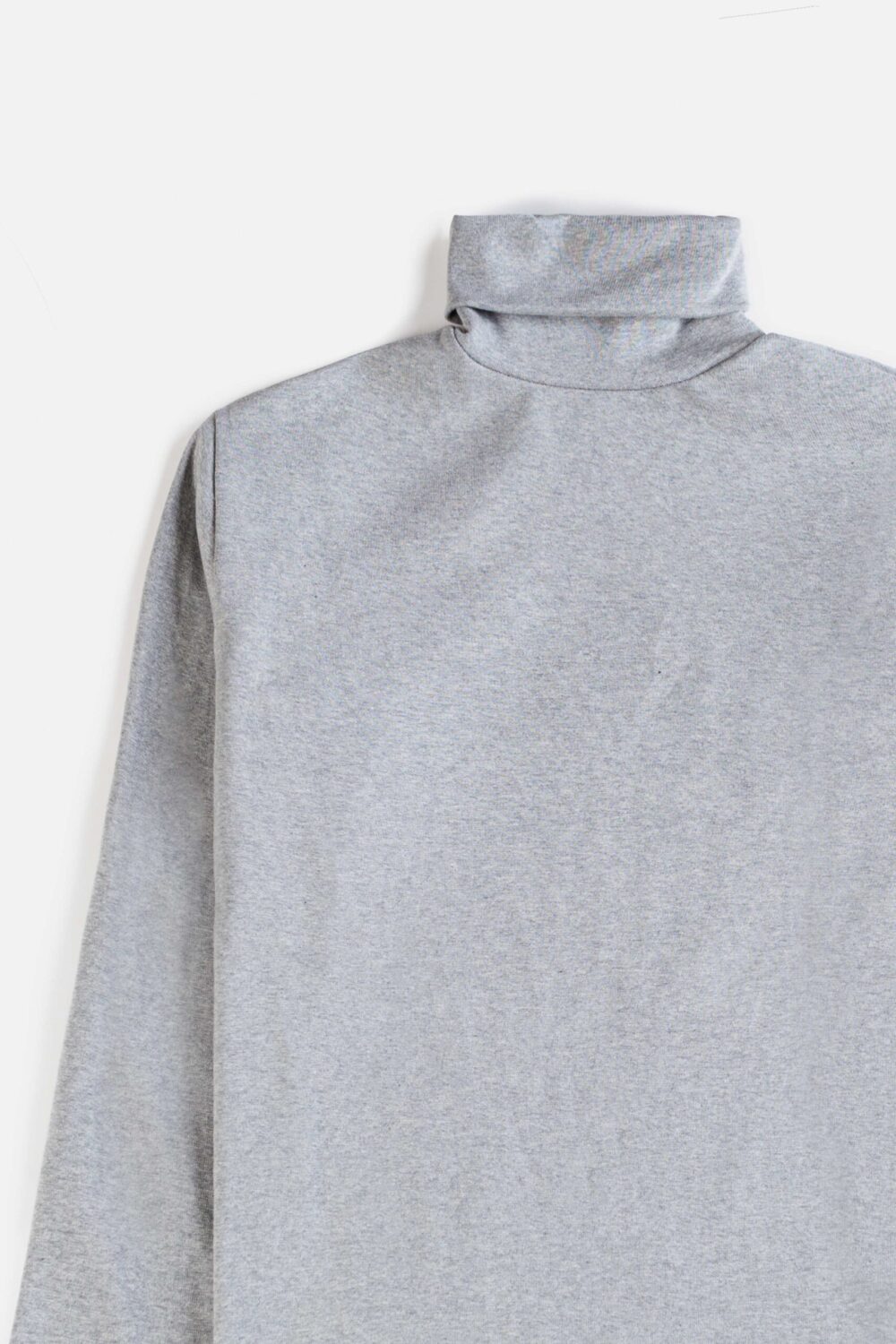 ZR Basic Cotton Turtle Neck Sweat – Grey
