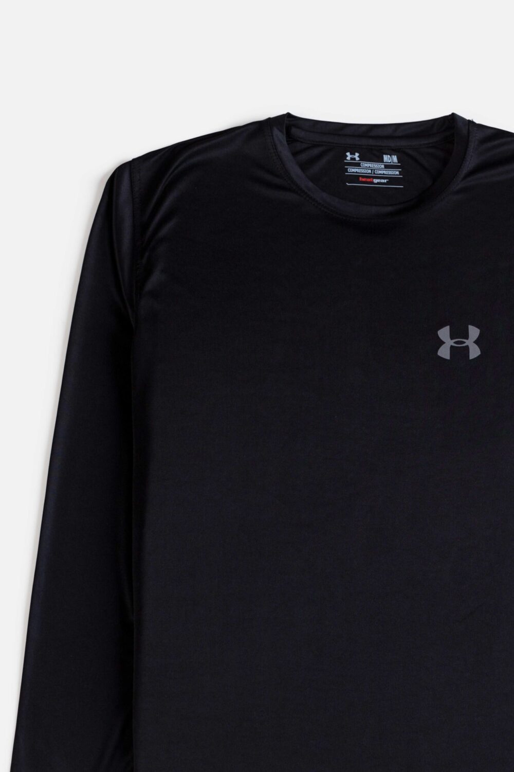 Under Armour Full Sleeves Dri-FIT T Shirt – Black