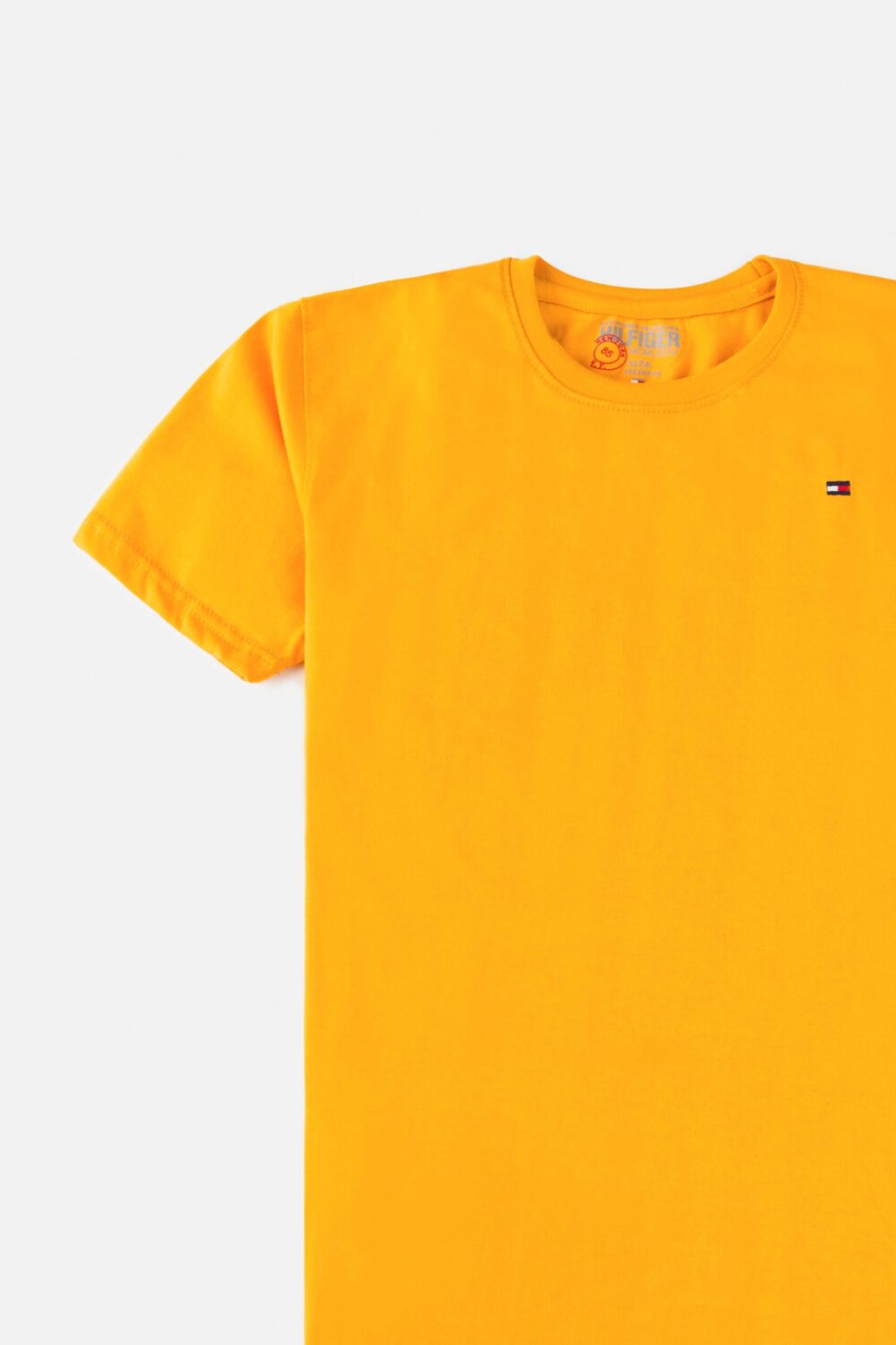 Tommy Premium Cotton T Shirt – Yellow