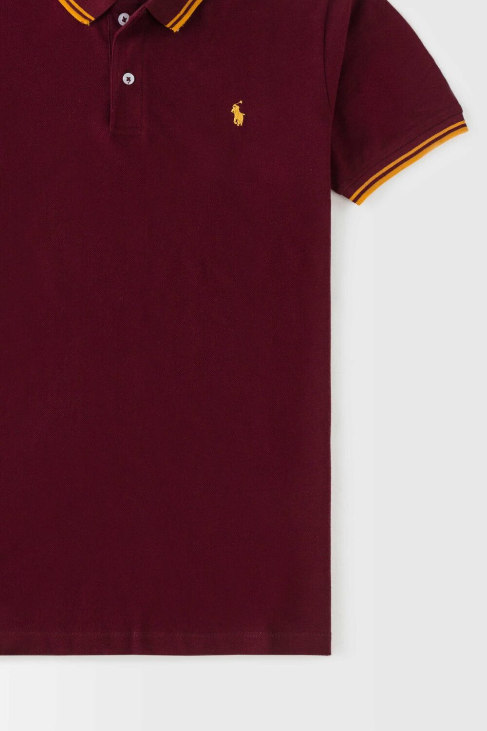 RL Premium Tipping Polo Shirt – Scarlet