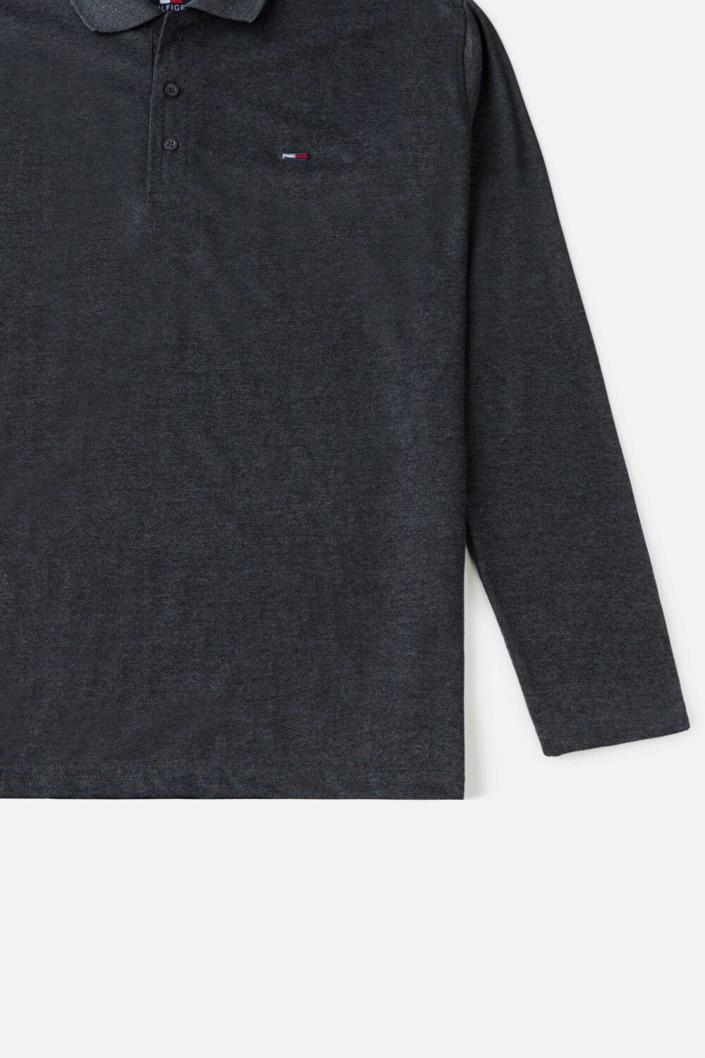 Tommy Premium Full Polo Shirt – Charcoal