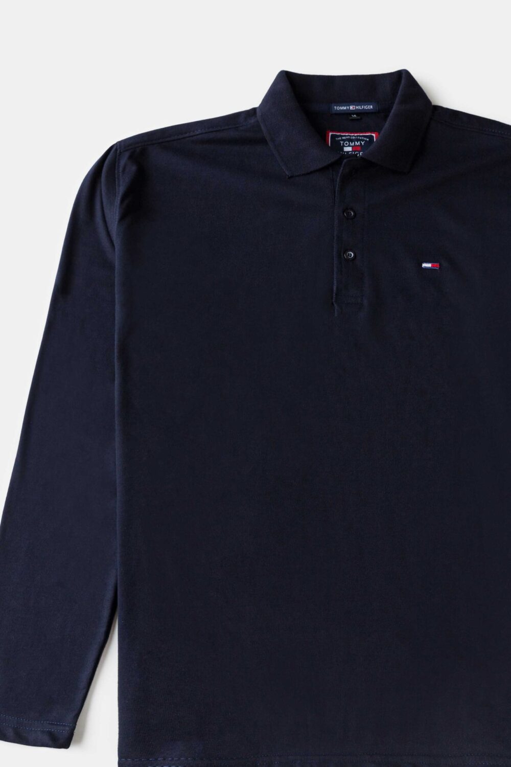 Tommy Premium Full Polo Shirt – Navy Blue