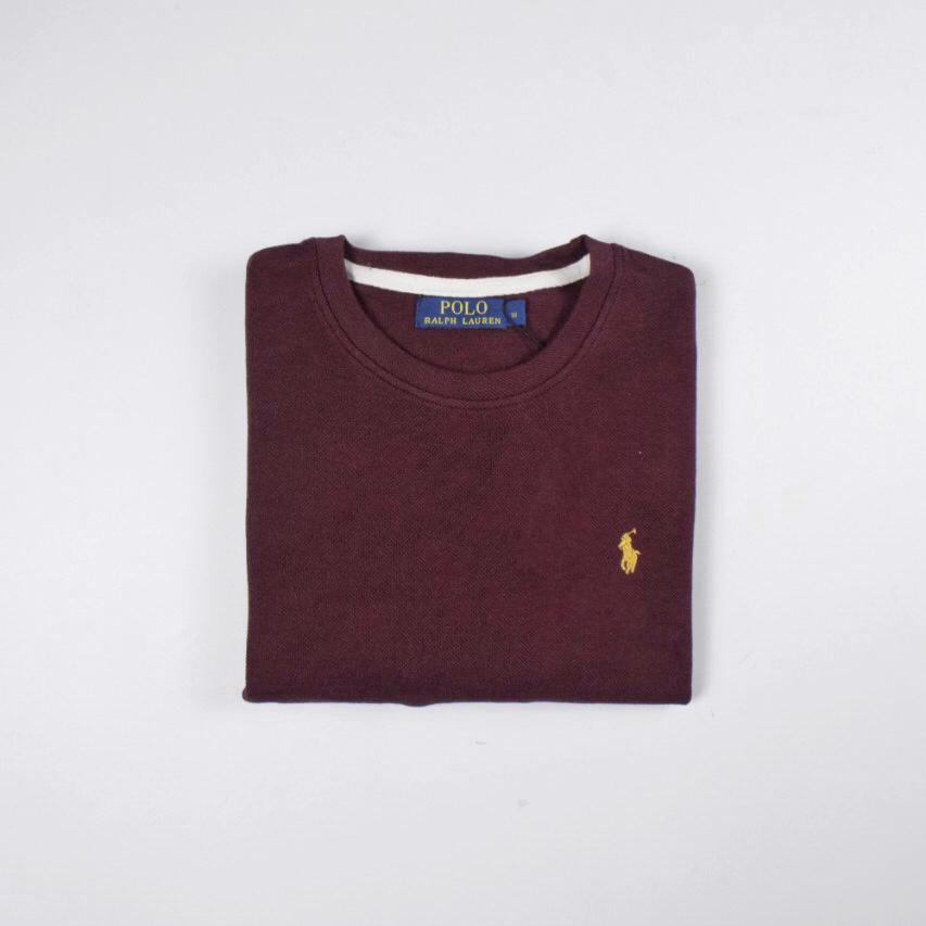 RL Premium Basic Sweatshirt – Maroon