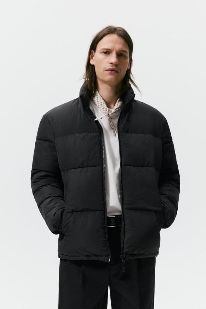 ZR Premium Full Sleeves Puffer Jacket – Black