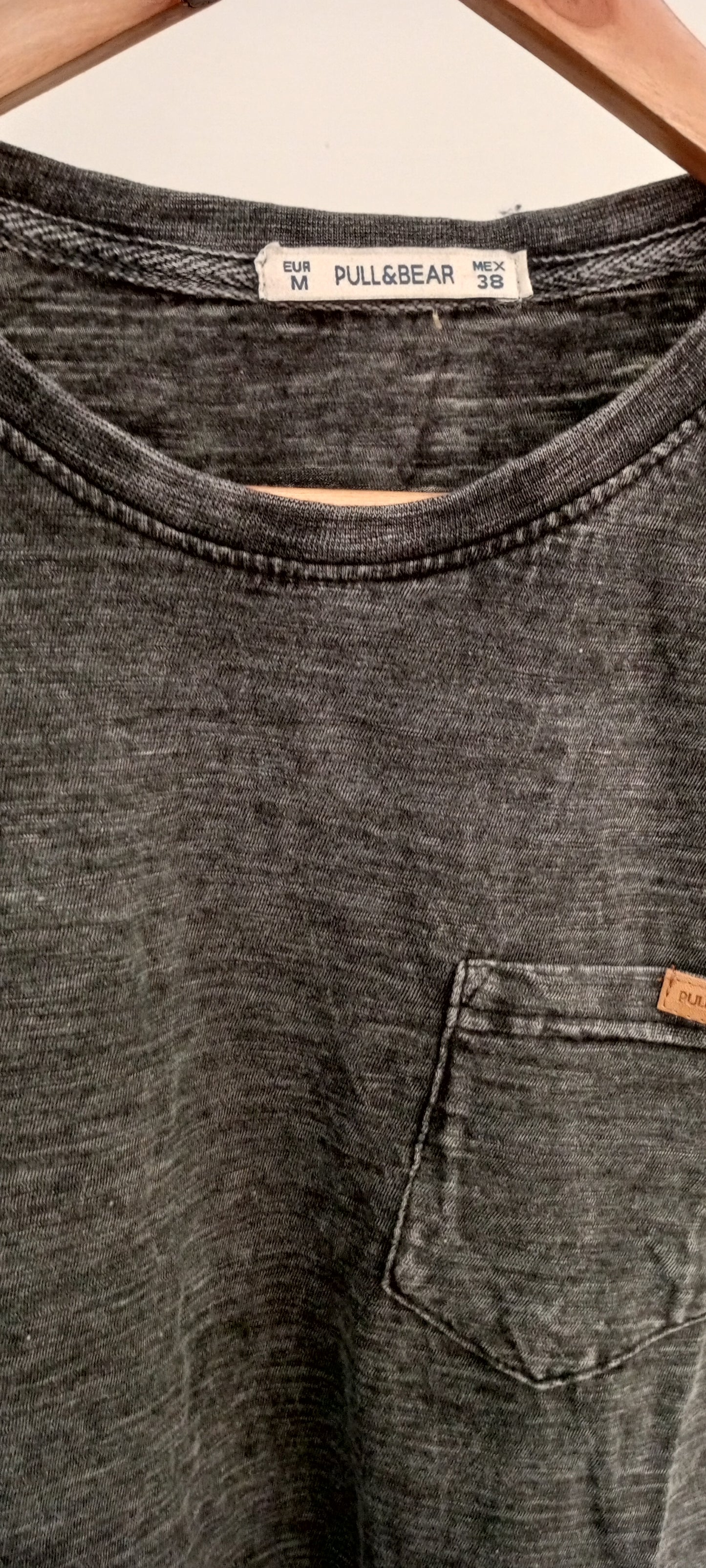 Pull & Bear Acid Wash - Charcoal