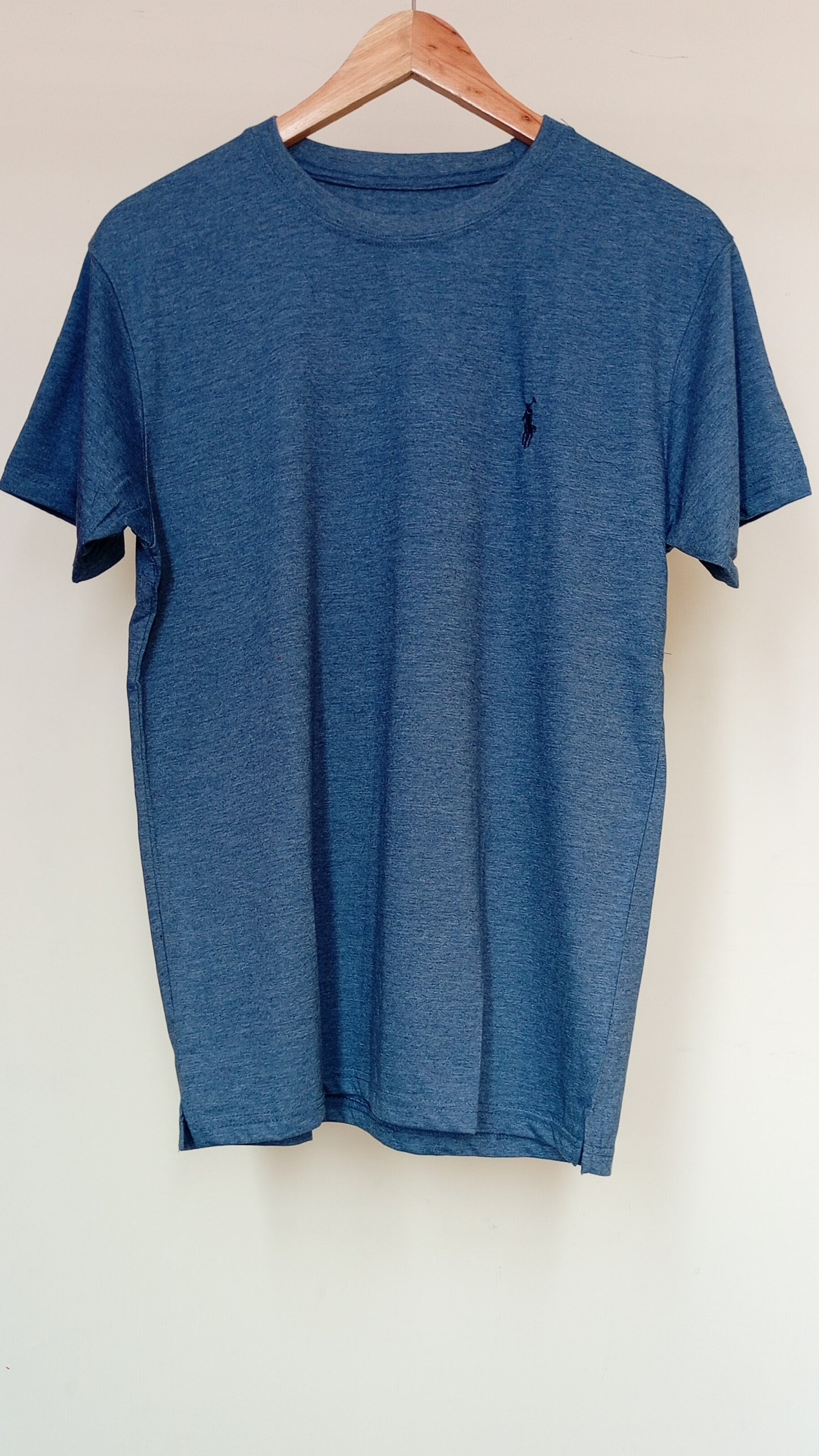 RL Premium Cotton T Shirt – Yale Blue