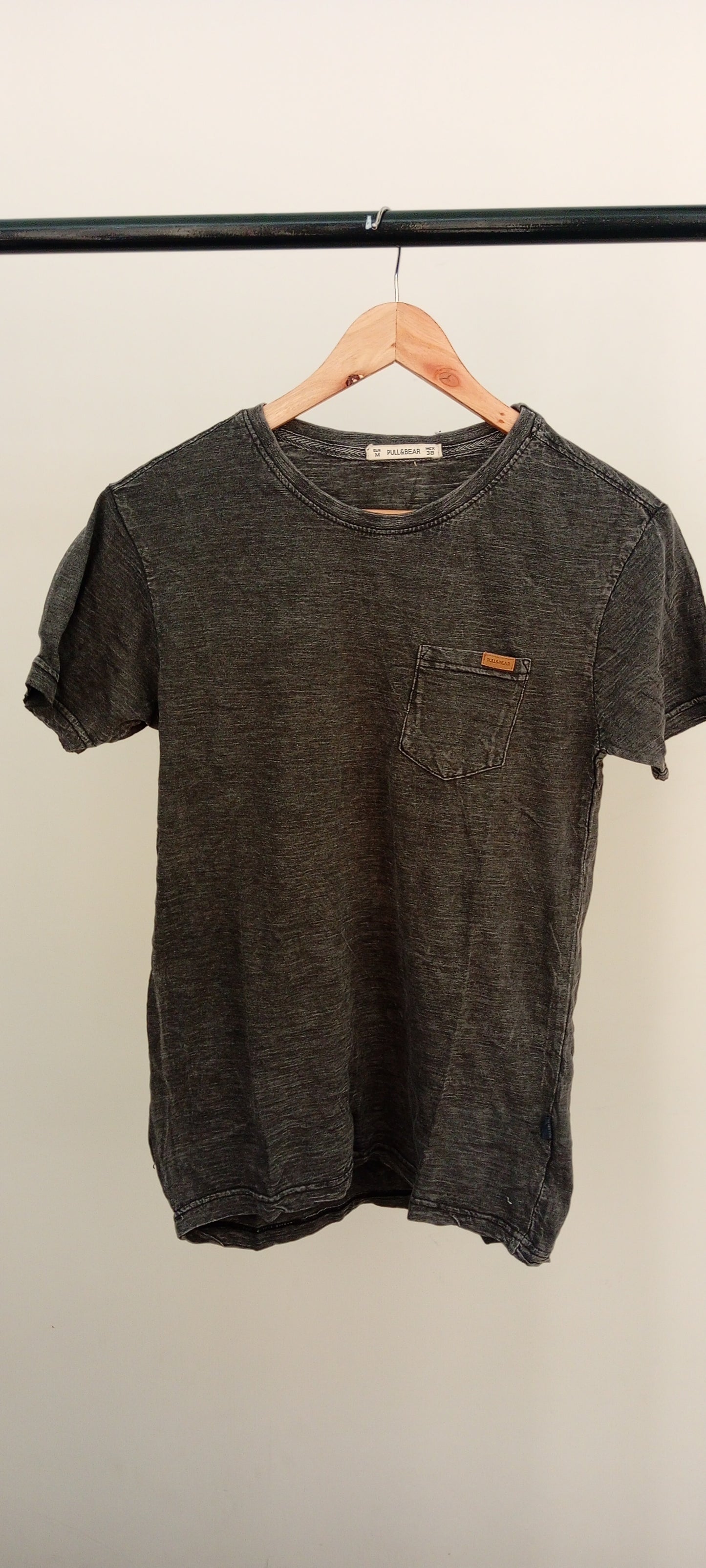 Pull & Bear Acid Wash - Charcoal