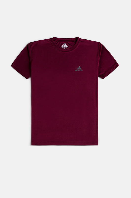 Adidas Basic Sports T Shirt – Maroon