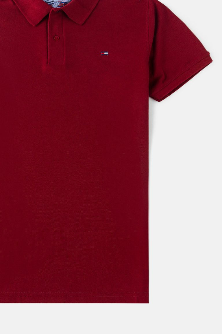 Tommy Imported Premium Polo shirt – Blood Red