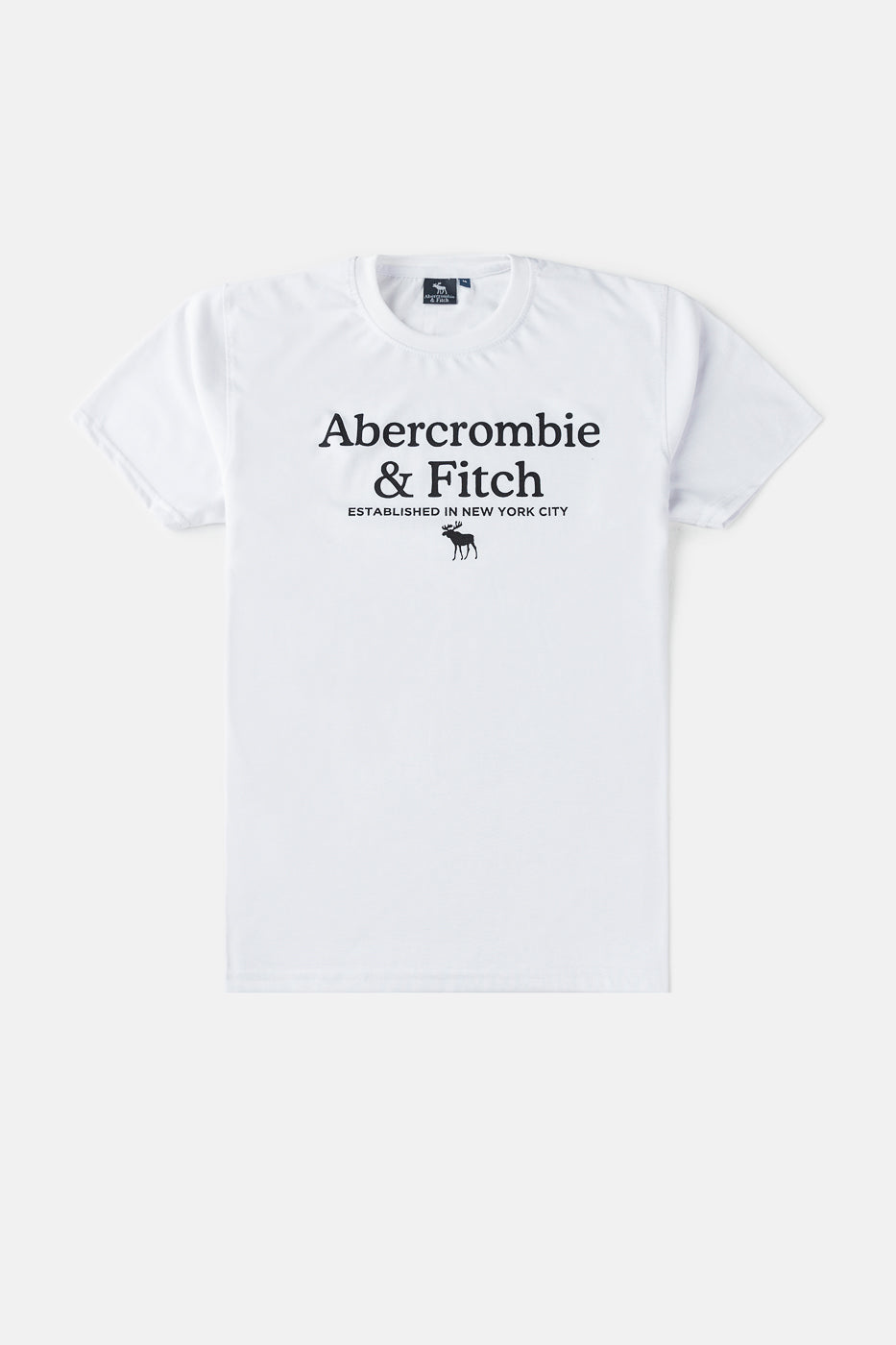 Abercrombie & Fitch Cotton Print T Shirt – White