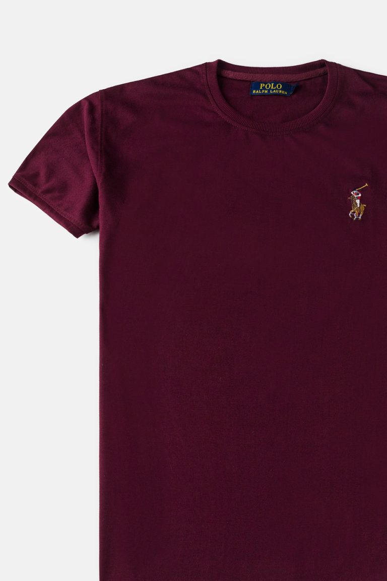 RL Multi Pony T Shirt – Maroon