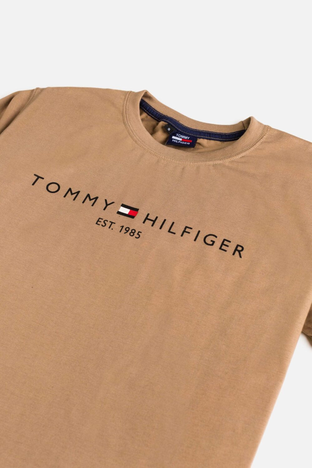 Tommy Basic T Shirt – Khaki