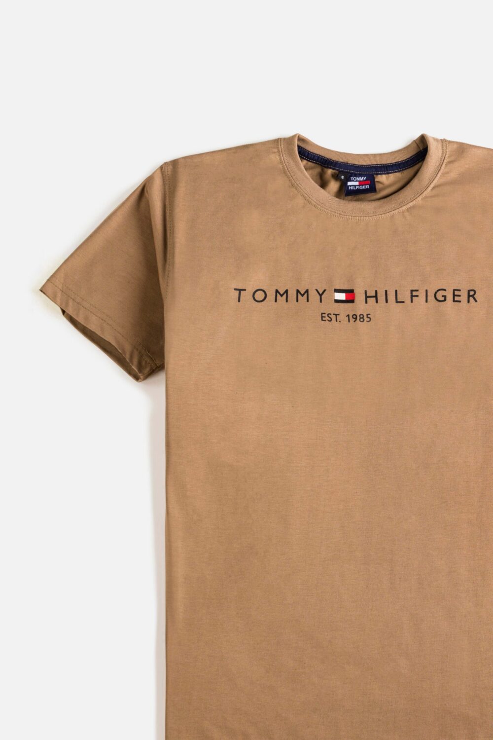 Tommy Basic T Shirt – Khaki