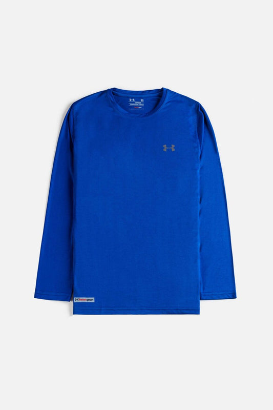 Under Armour Full Sleeves Dri-FIT T Shirt – Deep Blue