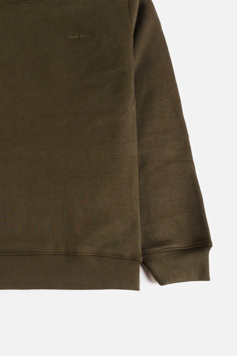 Paul Smith Original Premium Fleece Sweatshirt – Army Green