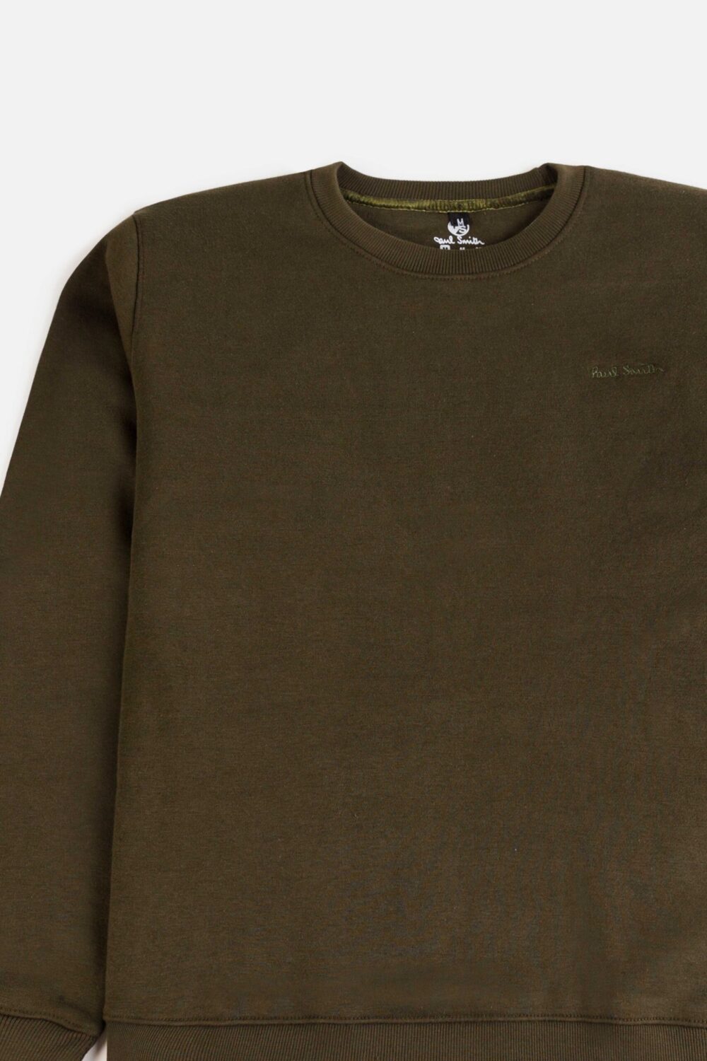 Paul Smith Original Premium Fleece Sweatshirt – Army Green