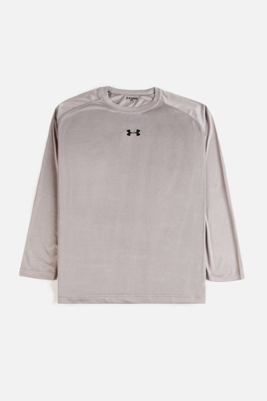 Under Armour Full Sleeves Dri-FIT T Shirt – Dark Grey