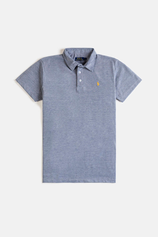 RL Premium Self Collar Polo Shirt – Flint