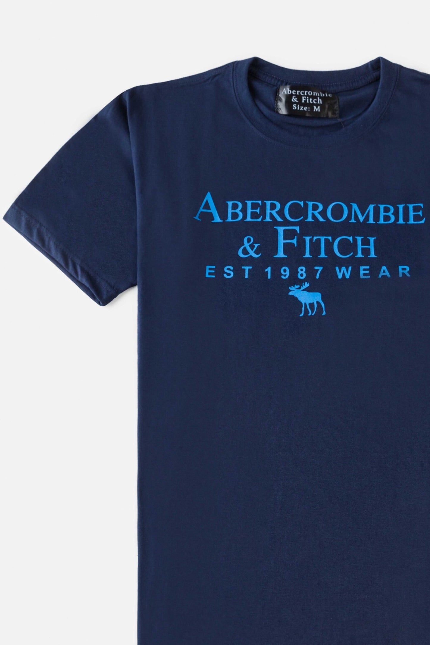 Abercrombie & Fitch Basic T Shirt – Navy Blue