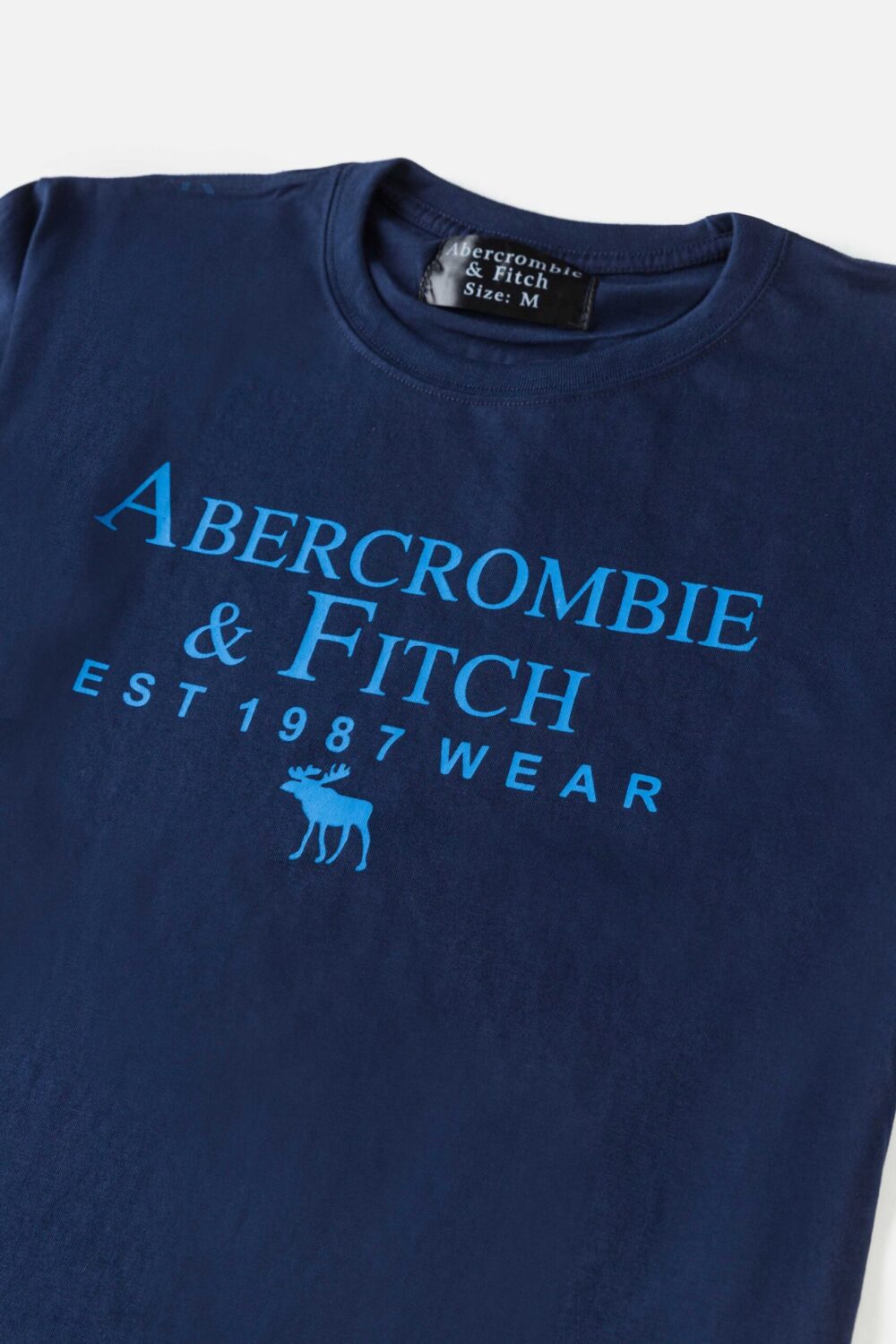 Abercrombie & Fitch Basic T Shirt – Navy Blue