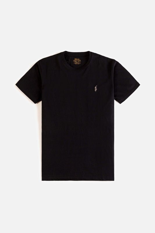 RL Premium Cotton T Shirt – Black