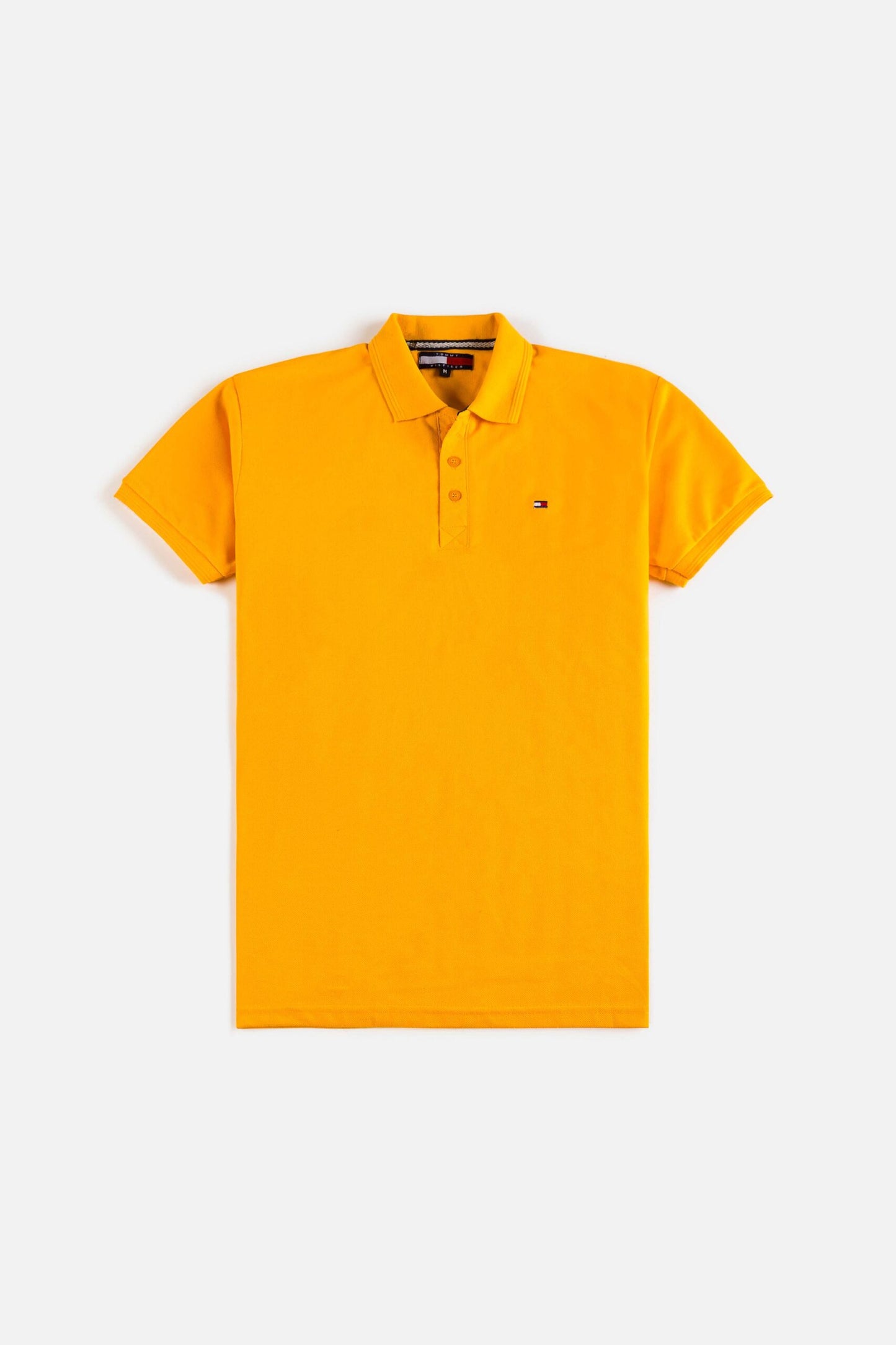 Tommy Premium Pique Polo shirt – Aureolin