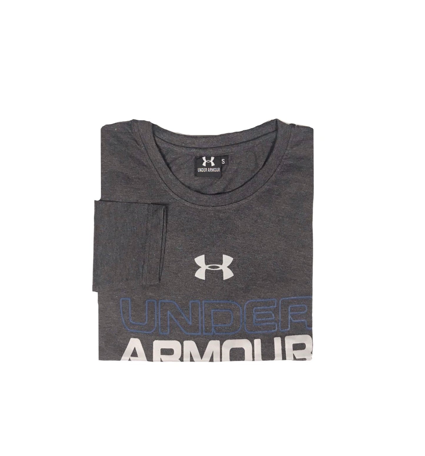 UA Basic Printed Full Tee Shirt – Charcoal