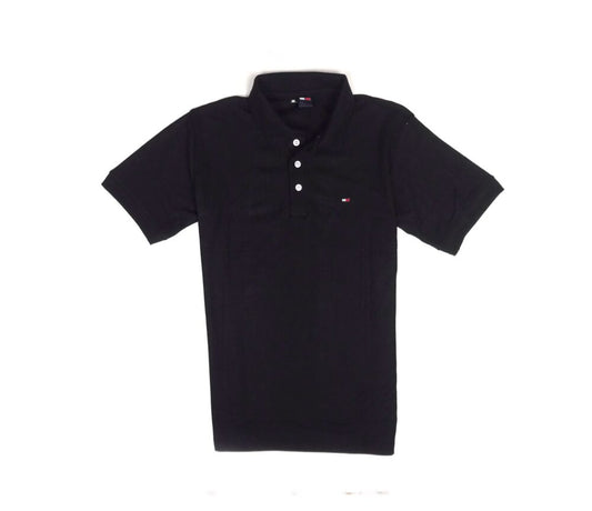 Tommy Pique Polo shirt – Black