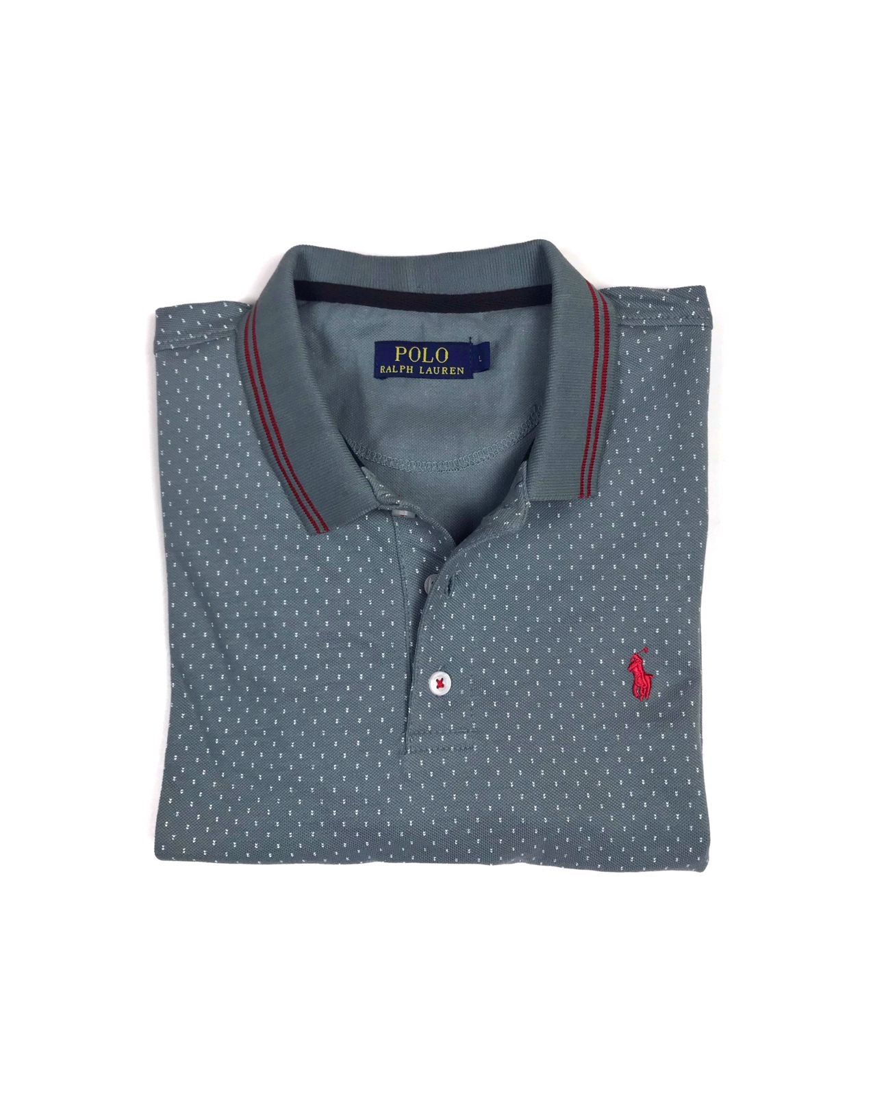 RL Pique Dotted Polo Shirt – Seal