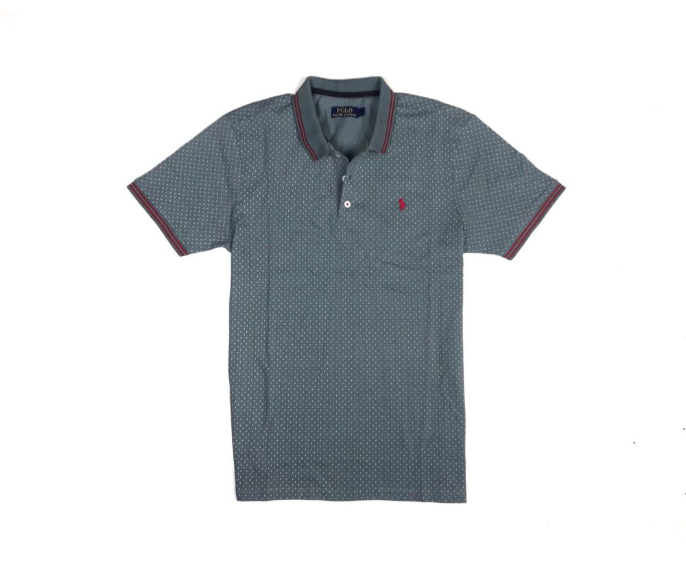 RL Pique Dotted Polo Shirt – Seal